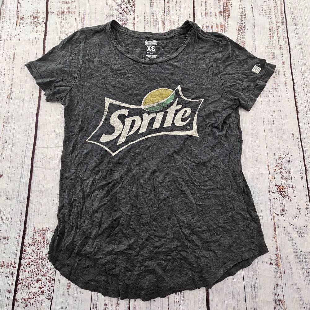 Sprite Gray Short Sleeve Cotton Modal T-Shirt Women's‎ XS